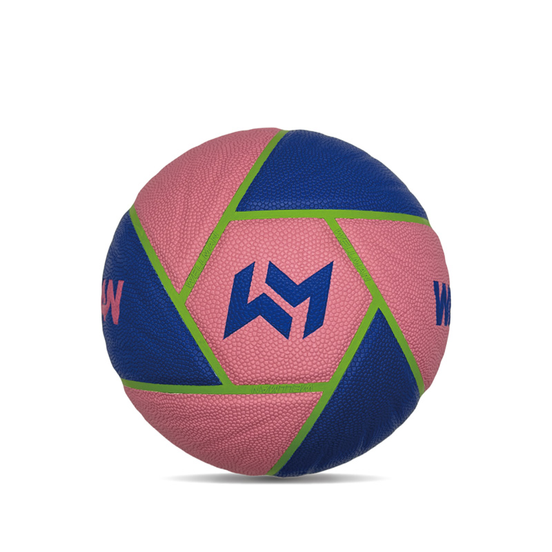 Indywidualnie zaprojektowane specjalne kształty w kształcie wewnętrznego treningu na świeżym powietrzu Absorbing Absorbing PU Basketball