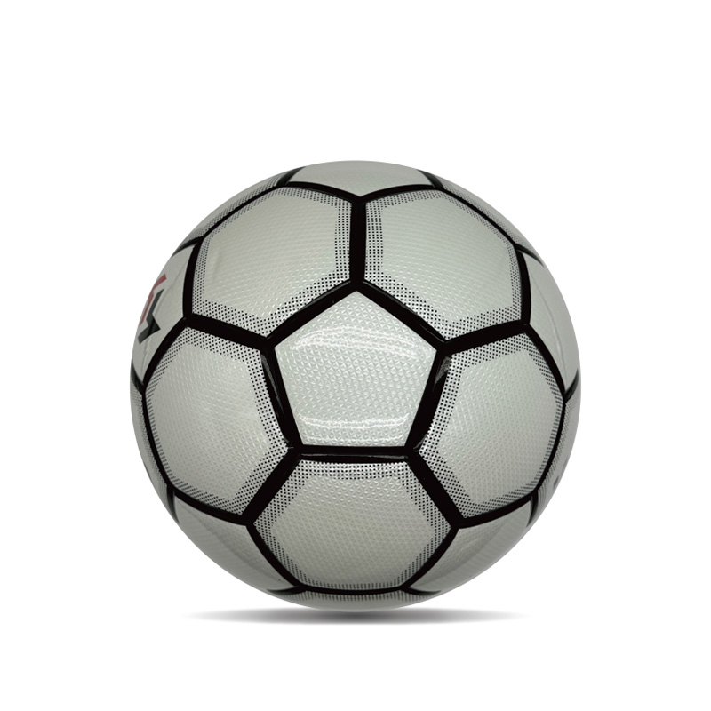 Podwójne lustro Niestandardowe drukowane piłki nożne błyszczące spersonalizowana piłka nożna oficjalna rozmiar 5