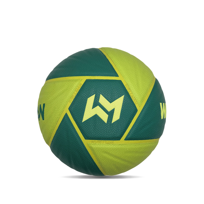 Indywidualnie zaprojektowane specjalne kształty w kształcie wewnętrznego treningu na świeżym powietrzu Absorbing Absorbing PU Basketball