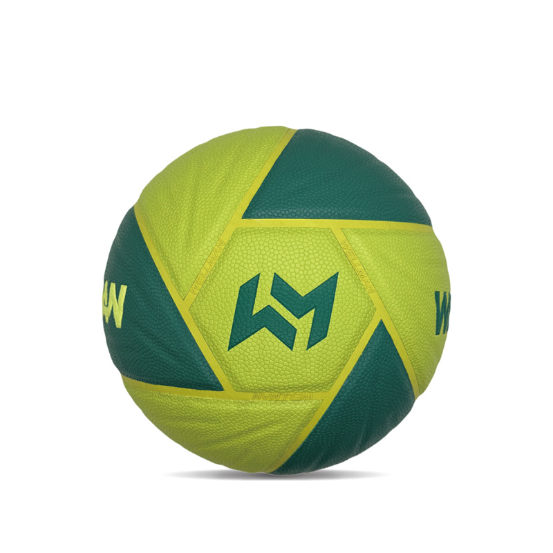 Indywidualnie zaprojektowane specjalne kształty w kształcie wewnętrznego treningu na świeżym powietrzu Absorbing Absorbing PU Basketball