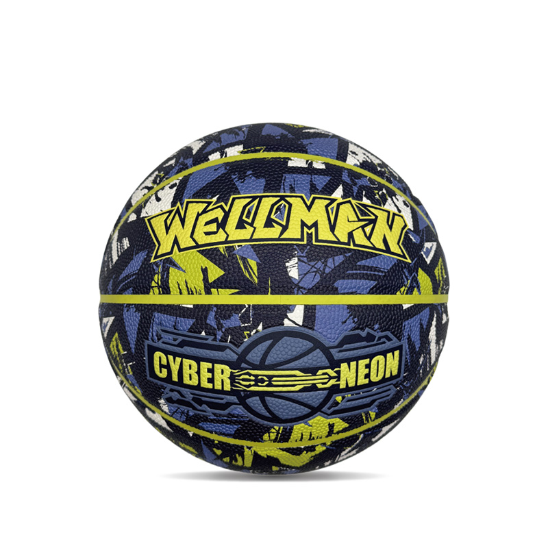 Spersonalizowany dostosowany pop Cyberpunk wydrukowane PU Sports/prezent koszykówki Ball Rozmiar 7