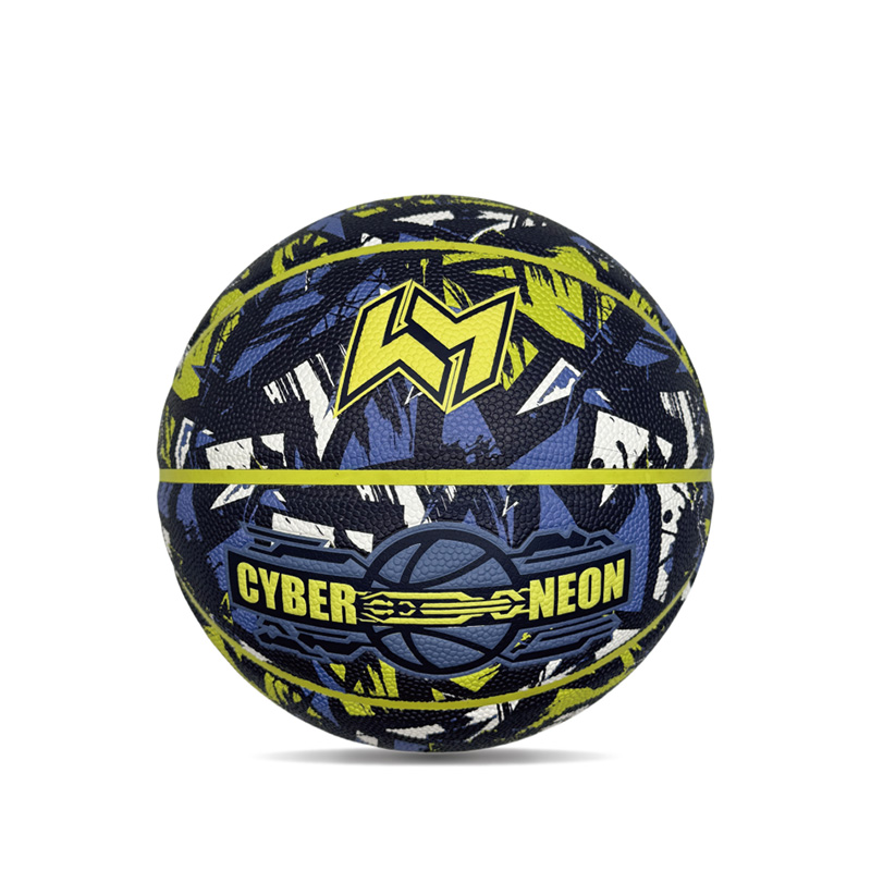Spersonalizowany dostosowany pop Cyberpunk wydrukowane PU Sports/prezent koszykówki Ball Rozmiar 7